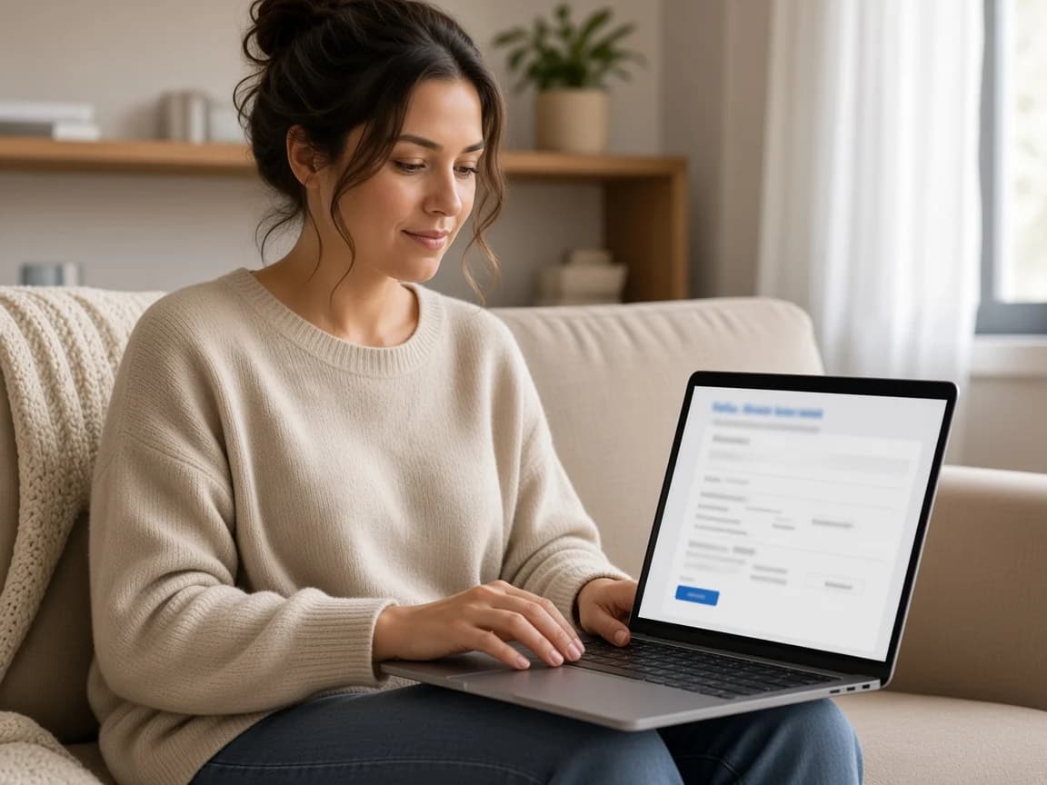 Complete clinical intake online
