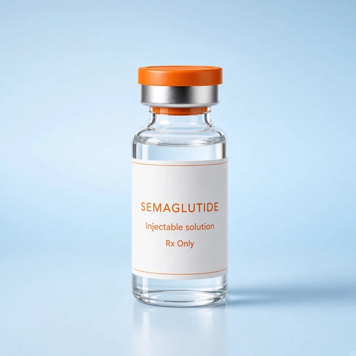 Semaglutide vial — illustrative